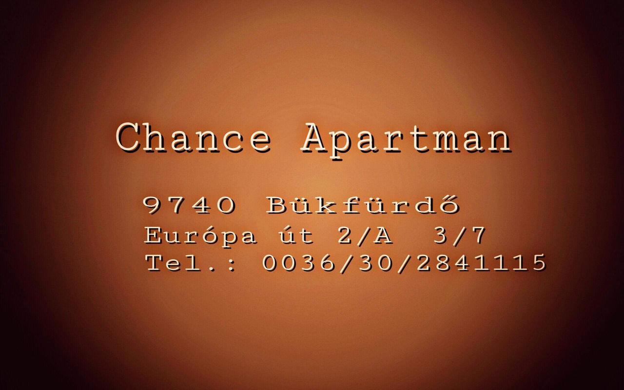 Chance Apartman Buekfuerdo מראה חיצוני תמונה